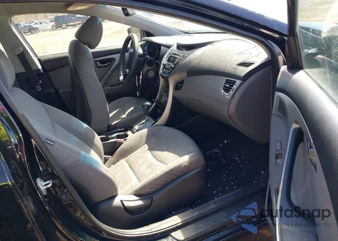 2013 Hyundai Elantra Gls from USA, damaged, VIN 5NPDH4AE5DH319804